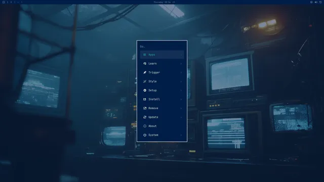 Omarchy menu