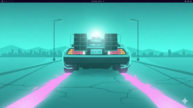 Empty desktop