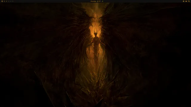 Empty desktop