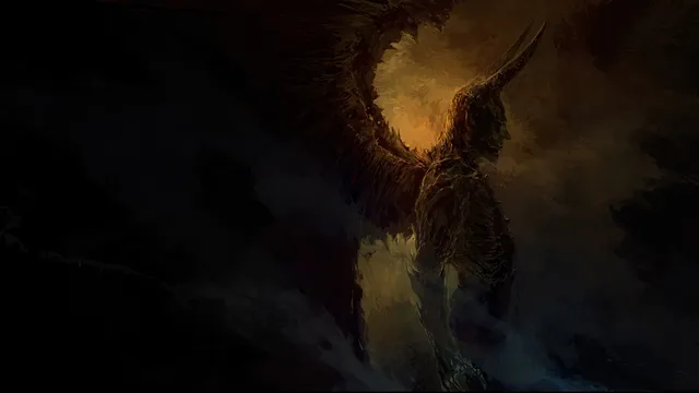 Demon wallpaper: BG3