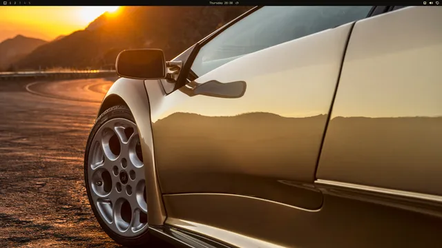 Empty desktop
