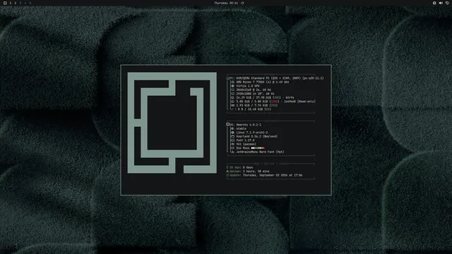 About window