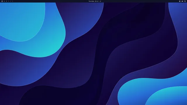Empty desktop