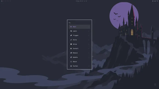 Omarchy menu