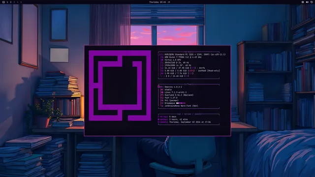 About window