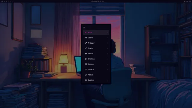 Omarchy menu