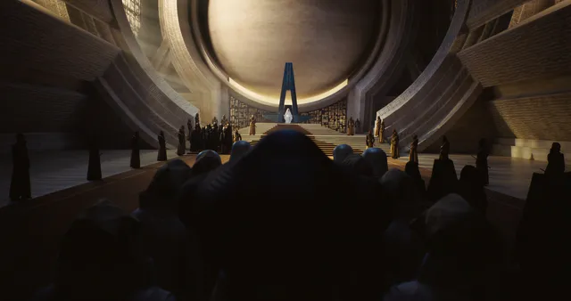 Dune Messiah wallpaper: the golden path