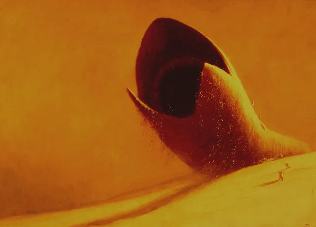 Dune wallpaper: shai hulud