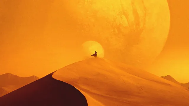 Dune wallpaper: desert mouse