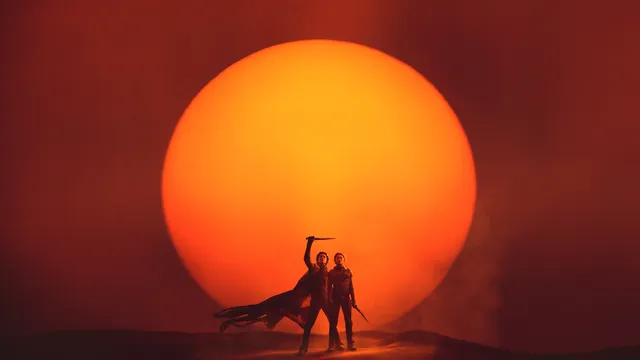 Dune wallpaper: desert power