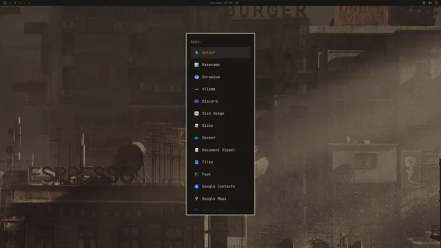 App launcher