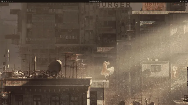 Empty desktop