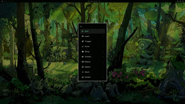 Omarchy menu