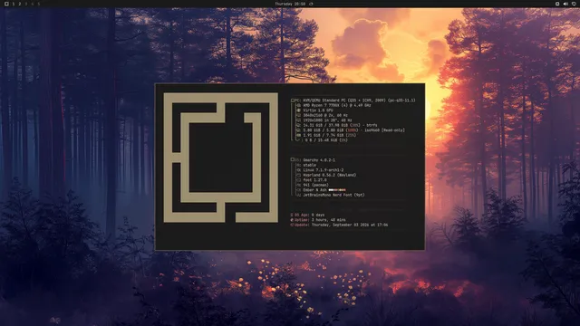 About window