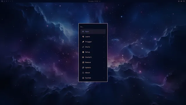 Omarchy menu