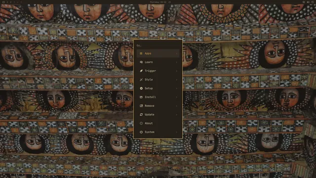 Omarchy menu