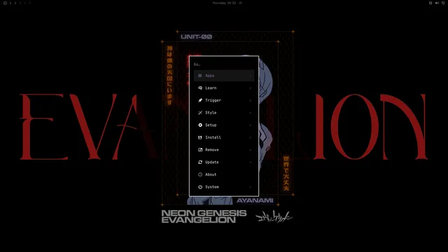 Omarchy menu