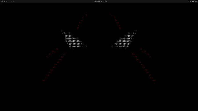 Empty desktop