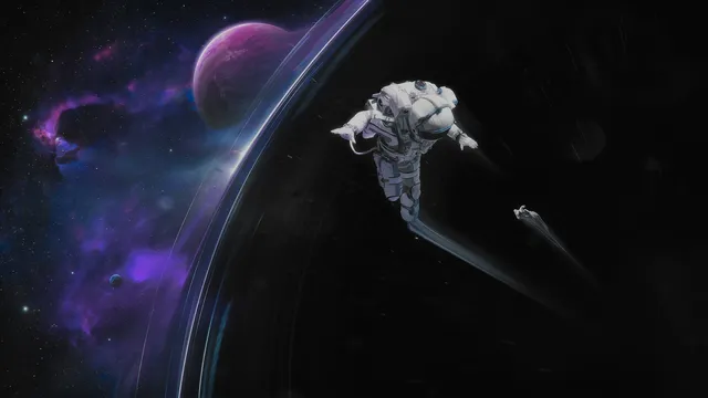 Event Horizon wallpaper: orbit drifter