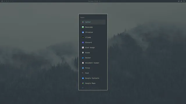 App launcher