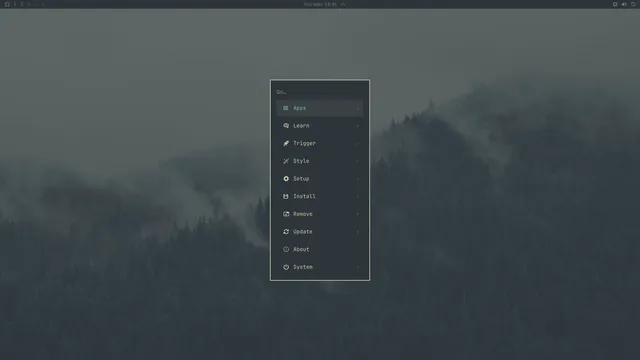 Omarchy menu