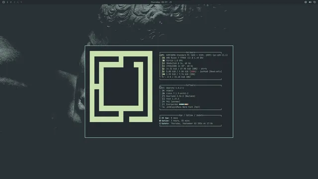 About window
