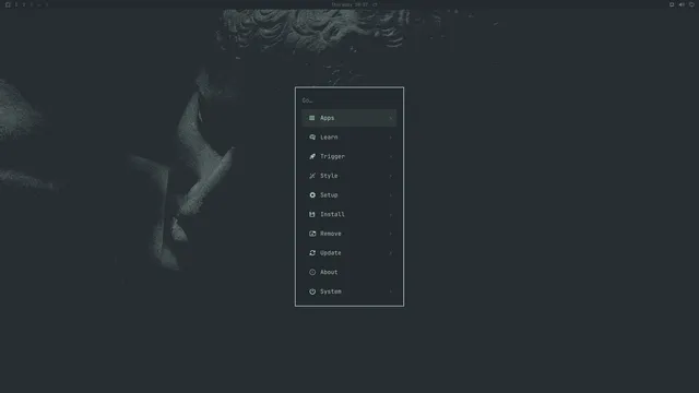 Omarchy menu