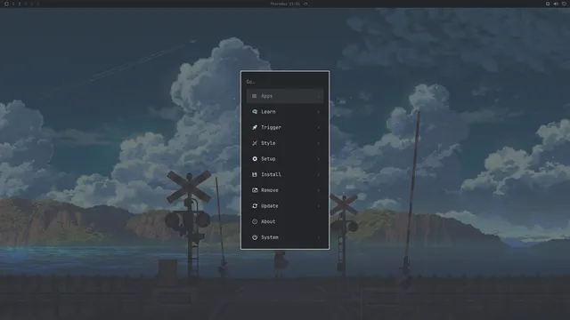Omarchy menu