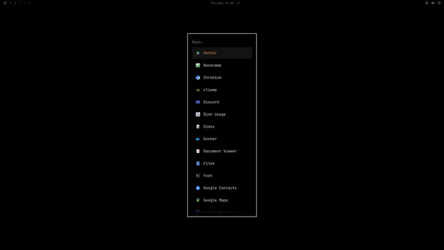 App launcher