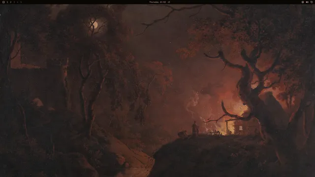 Empty desktop