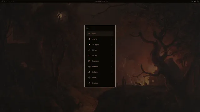 Omarchy menu