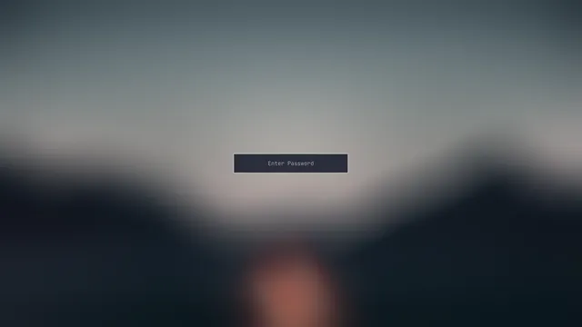 Lock screen