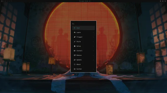 Omarchy menu