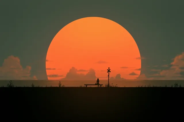 Firesky wallpaper: 1