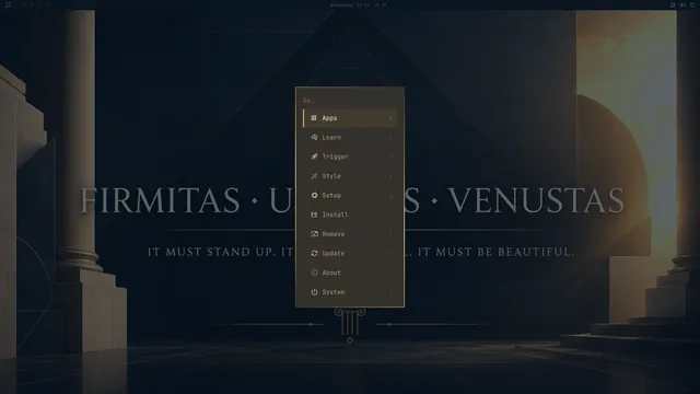 Omarchy menu