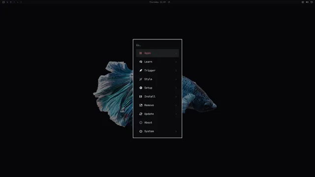 Omarchy menu