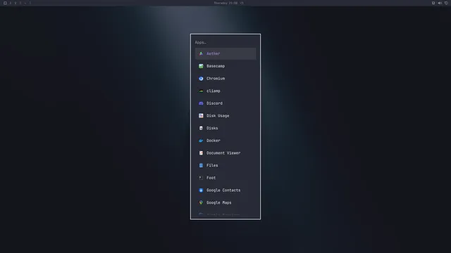 App launcher