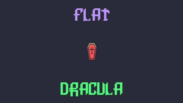 Flat Dracula wallpaper: flat dracula