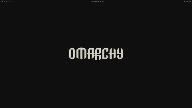 Empty desktop