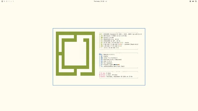 About window
