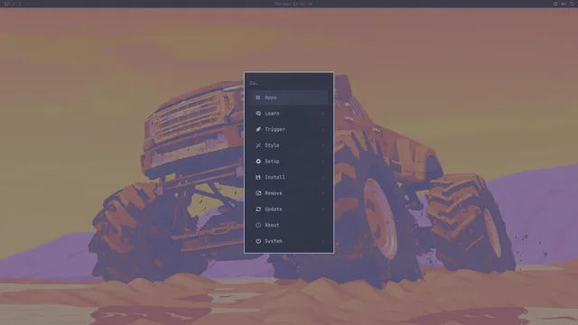 Omarchy menu