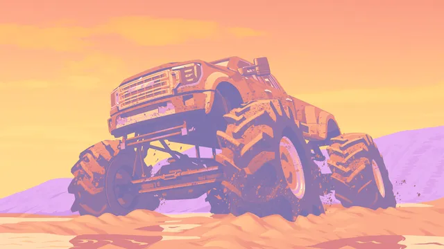 Florida Man wallpaper: mud monster