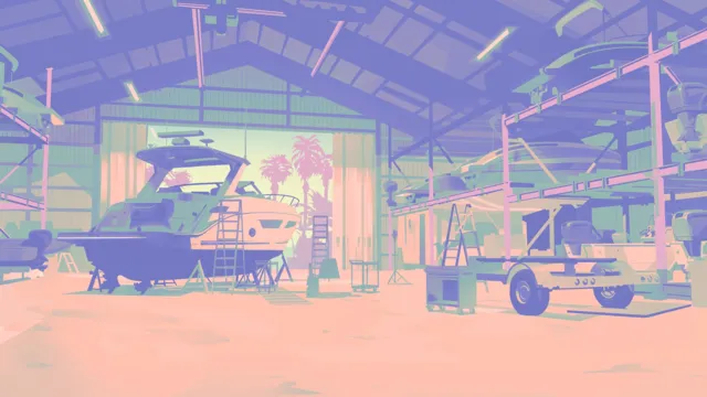 Florida Man wallpaper: marina garage