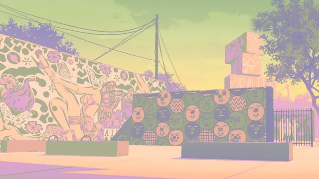 Florida Man wallpaper: mural lot