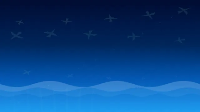 Fluid Glass wallpaper: ocean 1920x1080