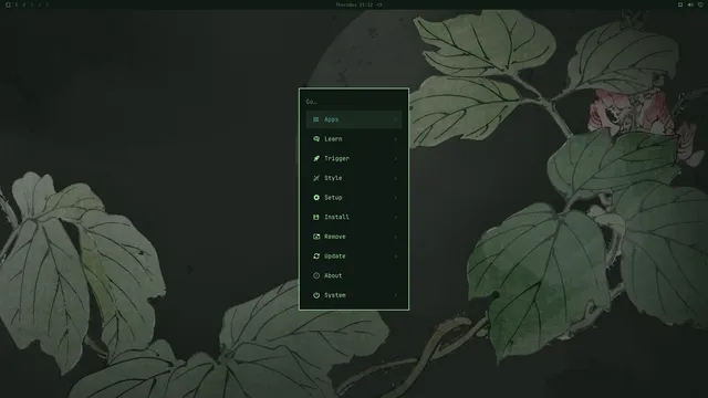 Omarchy menu