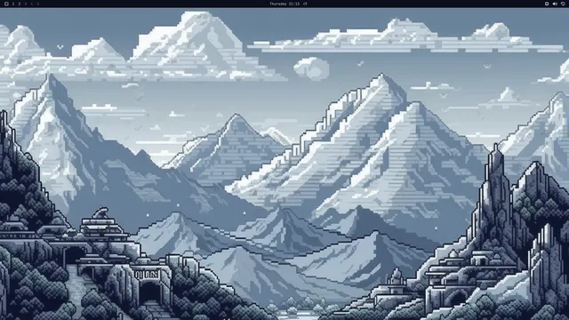 Empty desktop