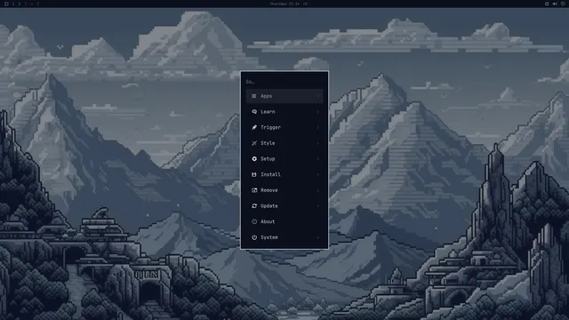 Omarchy menu