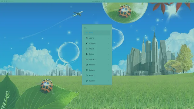 Omarchy menu