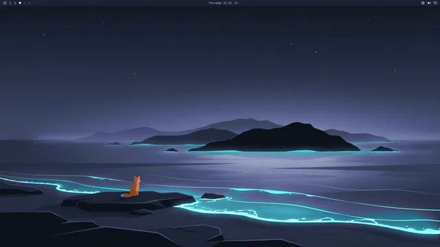 Empty desktop
